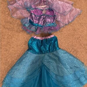 Mermaid Princess Kids Costume - Purple and Blue